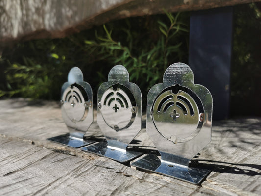 Lot de 3 Cibles en Acier